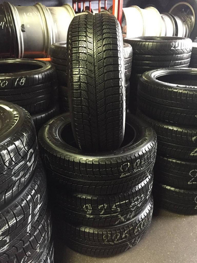 17 inch SET OF 4 USED WINTER TIRES MICHELIN X-ICE XI-3 225/60R17 99H TREAD LIFE 95% LEFT in Tires & Rims in Ontario