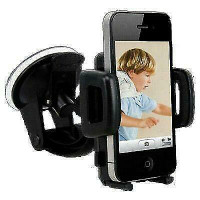 TC - Windshield Suction Mount for GPS, iPhones, iPods and Other Mobile Devices