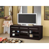 Latitude Run® Elwood 3-drawer Built-in Connect-it TV Console Cappuccino
