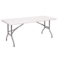 PRE Sales Rhinolite Plastic Rectangular Portable Folding Table