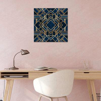 Everly Quinn 'Art Deco III' by Elisabeth Fredriksson - Gallery-Wrapped Canvas Giclèe Print
