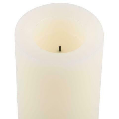 12 Cream Programmable Flameless Real Wax Pillar Candle - 4/Case *RESTAURANT EQUIPMENT PARTS SMALLWARES HOODS AND MORE* in Other Business & Industrial in City of Toronto - Image 3