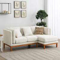 Ebern Designs Aliannys 3 - Piece Upholstered Sectional