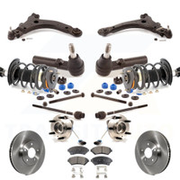 Front Disc Rotors Brake Pads Bearing Shock Suspension Kit (15Pc) For Chevrolet Monte Carlo KM-100013