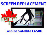 Screen Replacment for Toshiba Satellite C650D Series Laptop