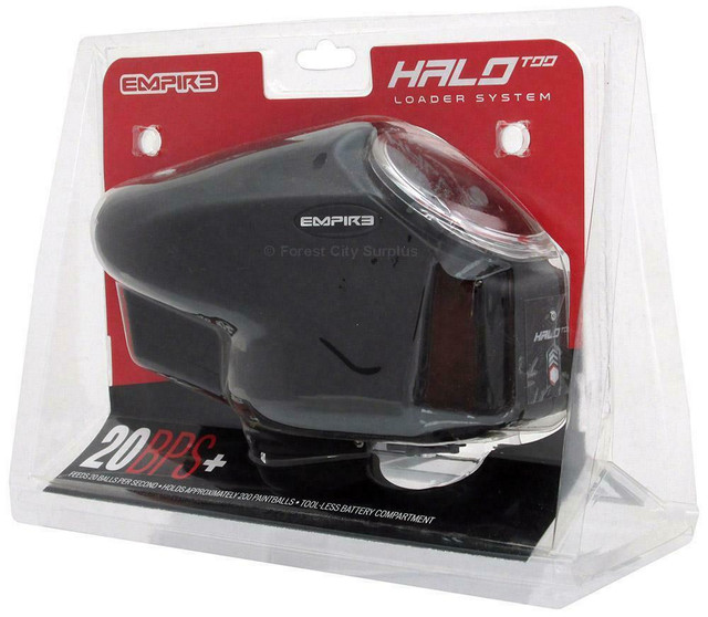 Empire Halo Too Electric PAINTBALL HOPPER with Freeway Anti-Jam system -- Brand New! in Paintball - Image 3