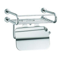 Empire Industries Tivoli Wall Mounted Soap Rack with Paper Holder and Lid