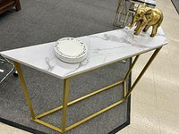 Gold Marble Console At Special Price !!