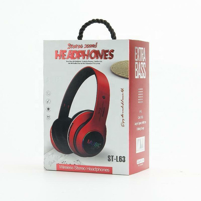 NEW BLUETOOTH HEADPHONES NOISE CANCELLING WIRELESS STL63 in Headphones in Alberta - Image 3