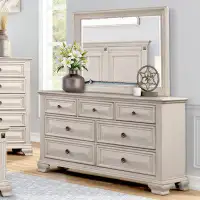 Canora Grey Oyola 7 Drawer Dresser with Mirror