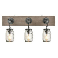Williston Forge Nonna 3 - Light Dimmable Gunmetal Armed Sconce