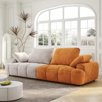 Mercer41 Modern Upholstered Large size two Seat Sofa