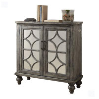One Allium Way Console Table In Weathered Grey