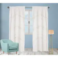 Frifoho Bohemian Boho Chic Ivory Macra Tufted Tassel Decorative Window Treatnt Panels Curtains Drapes Covering Solid Cre