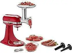 KitchenAid Metal Food Grinder KSMMGA Fresh from scratch cooking doesn't have to take a long time. Th...