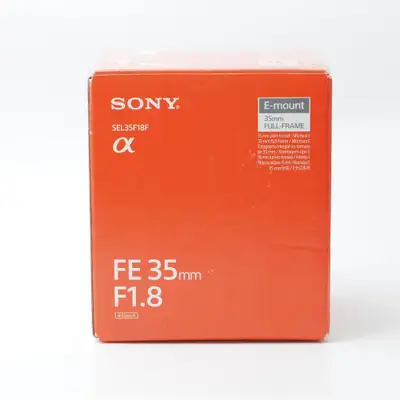 Sony FE 35mm f1.8 lens (ID - 2224 MJ)
