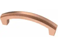 D. Lawless Hardware 3" Textured Arch Pull Brushed Copper