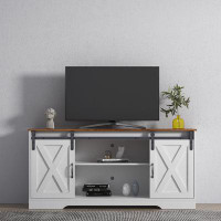 Gracie Oaks Eye-catching TV Stand Precisely Detail MDF Rounded Corners Fantasy Cabinet Household Supplies