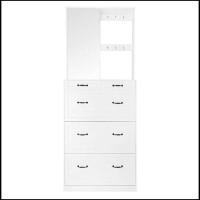 Mercer41 ON-TREND Multi-functional Shoe Cabinet with 3 Flip Drawers