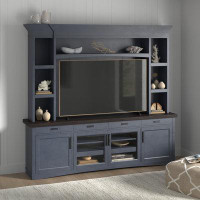 Beachcrest Home Solid Wood Entertainment Center for TVs up to 70"