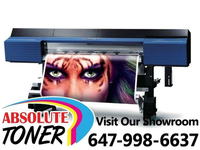 $349/Month Roland TrueVIS VG2-640 64 Eco-Solvent Inkjet Printer and Cutter (Print and Cut) in Printers, Scanners & Fax - Image 4
