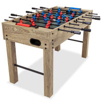 GoSports Gosports 48" Game Room Size Foosball Table - Finish - Includes 4 Balls And 2 Cup Holders