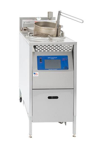 Broaster 1800G - 42 lb Gas Floor Pressure Fryer - 65,000 BTU FOR02037 in Industrial Kitchen Supplies