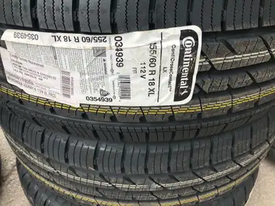 FOUR NEW 255 / 60 R18 CONTINENTAL CONTI LX SPORT TIRES -- CLEARANCE