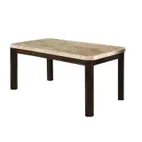 Red Barrel Studio Michoel 38'' Genuine Marble Dining Table