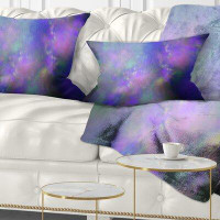 Made in Canada - East Urban Home Abstract Perfect Starry Sky Lumbar Pillow