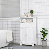 Bathroom Cabinet 23.6" x 11.8" x 42.8" White