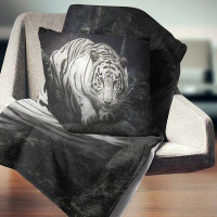 East Urban Home Animal Tiger Pillow