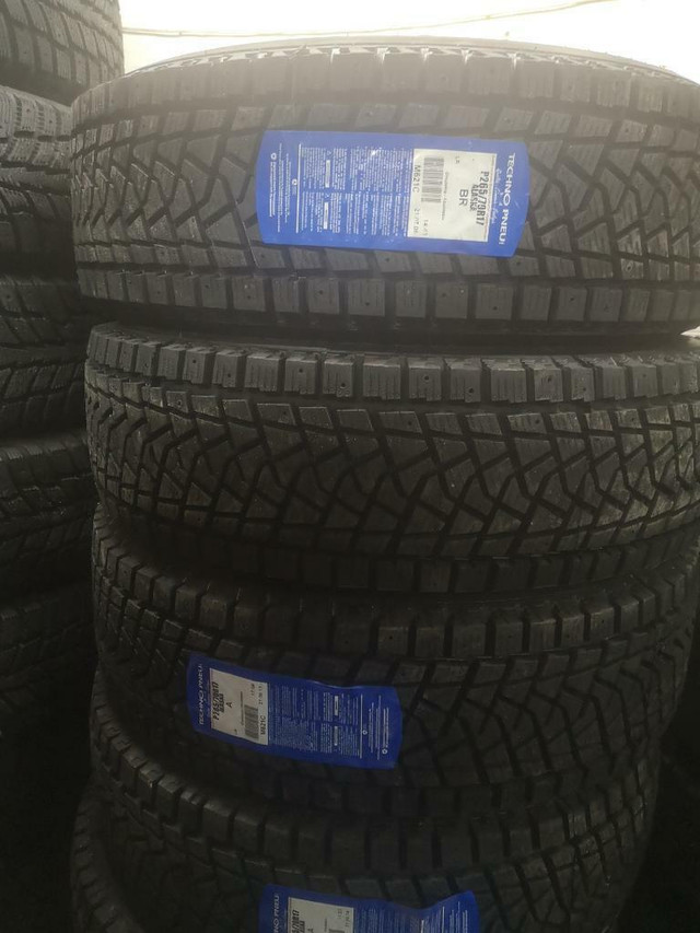 265/70/17 4 pneus hiver techno pneus neufs in Tires & Rims in Greater Montréal