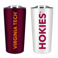 The Fanatic Group Virginia Tech 18oz Stainless Steel Soft Touch Tumbler Set