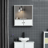 Mirror Cabinet 21.75''x7''x23.5'' White