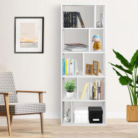 Latitude Run® 66" Tall 10-Cube Open Shelves Storage Organizer Cabinet