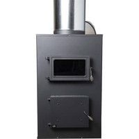 Hitzer Energy Master II Model 710 stoker hot air furnace - 160 Lb hopper Heats upto 3000 SquFt - 10,000 - 150,000 BTU