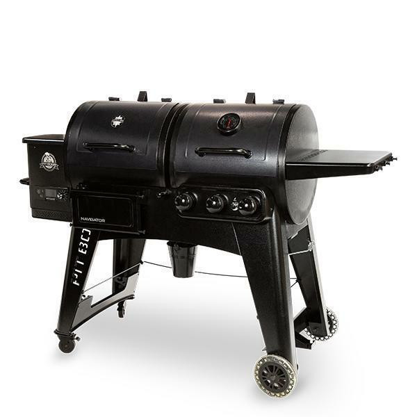 Pit Boss® Navigator Pellet / Gas Combo Grill PB1230G ( Propane )  Cooking Area: 1,084 SQ. IN. includes a Cover in BBQs & Outdoor Cooking - Image 4
