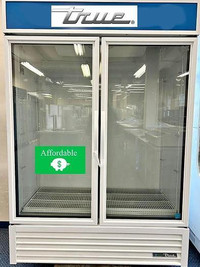 True 2 glass door Display Refrigerator