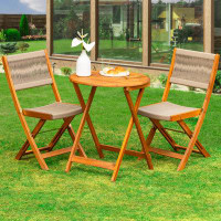 Arlmont & Co. Sauvage Bistro Set With Round Table