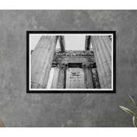 Tim Klein Photography Centaurs Sculpture In Black & White - Picture Frame Photograph