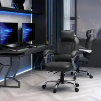 Gaming Chair 26.4" x 27.2" x 50" Black
