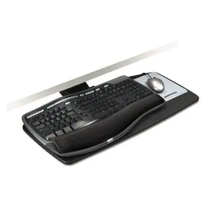 3M 3M Easy Adjustable Keyboard Tray 28" H x 12.7" W Desk Keyboard Platform