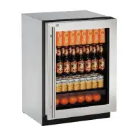 U-Line 2 Series 172 Can 20" Convertible Beverage Refrigerator