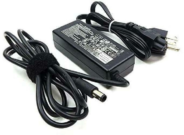DELL - 19.5V - 3.34A - 65W - 7.4 x 5.0mm (PA12) ORIGINAL USED Laptop AC Power Adapter in System Components