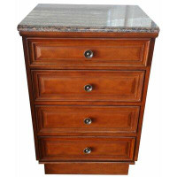Silkroad Exclusive 4 Drawer Accent Chest