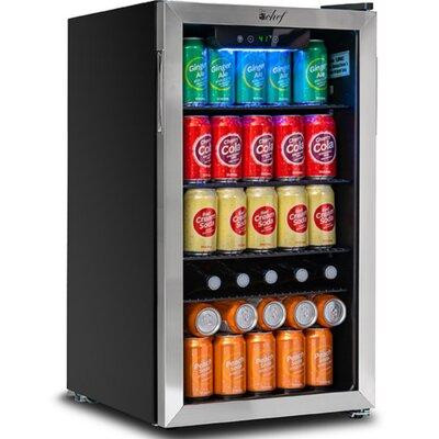 Deco Chef Deco Chef 118 Cans (12 oz.) Freestanding Beverage Refrigerator with Wine Storage in Refrigerators