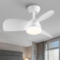 Home Decor Intergrated Ceiling Fan With LED Lighting