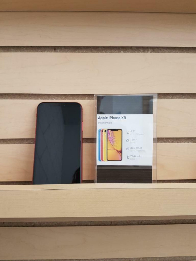 Spring SALE!!! UNLOCKED iPhone XR 64GB, 128GB, 256GB New Charger 1 YEAR Warranty!!! in Cell Phones