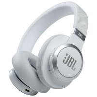 JBL Live 660NC Over-Ear Noise Cancelling Bluetooth Headphones - White
